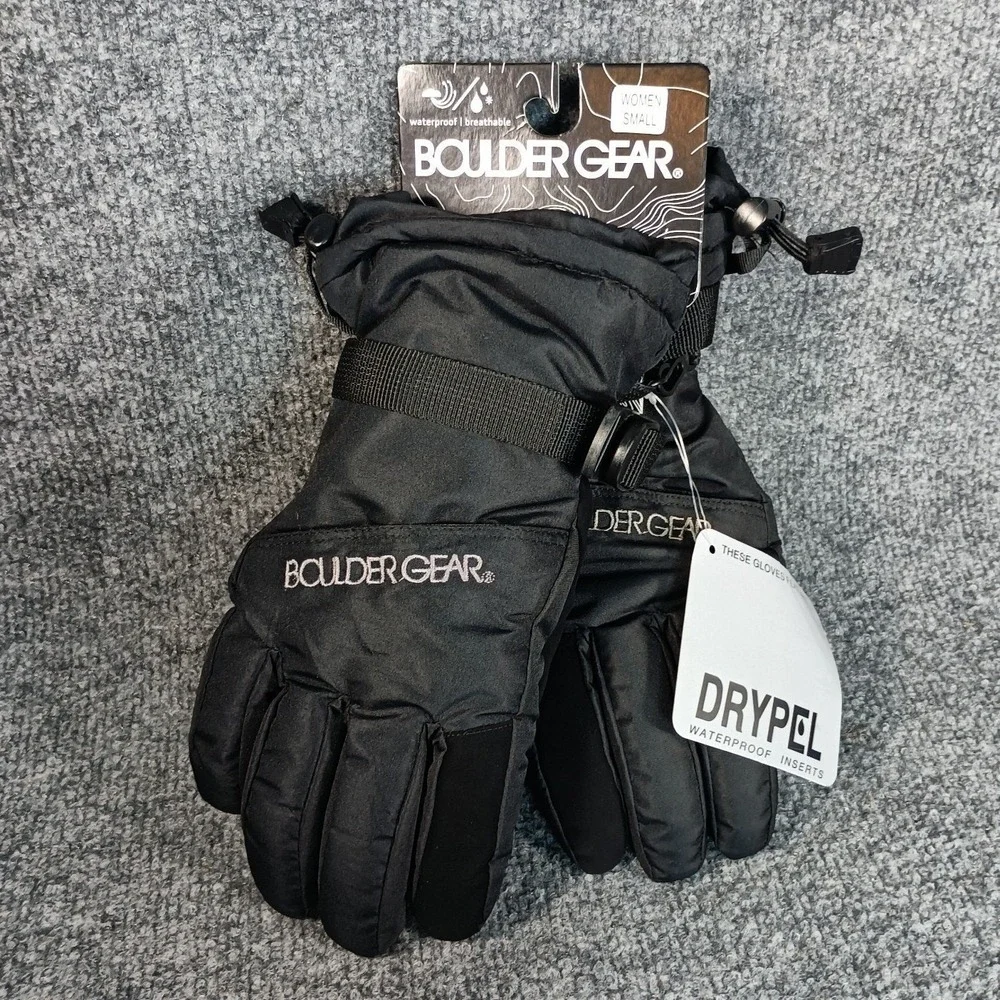 Boulder Gear Board Gloves Women S Black Ski Snowboard Waterproof Drypel Winter